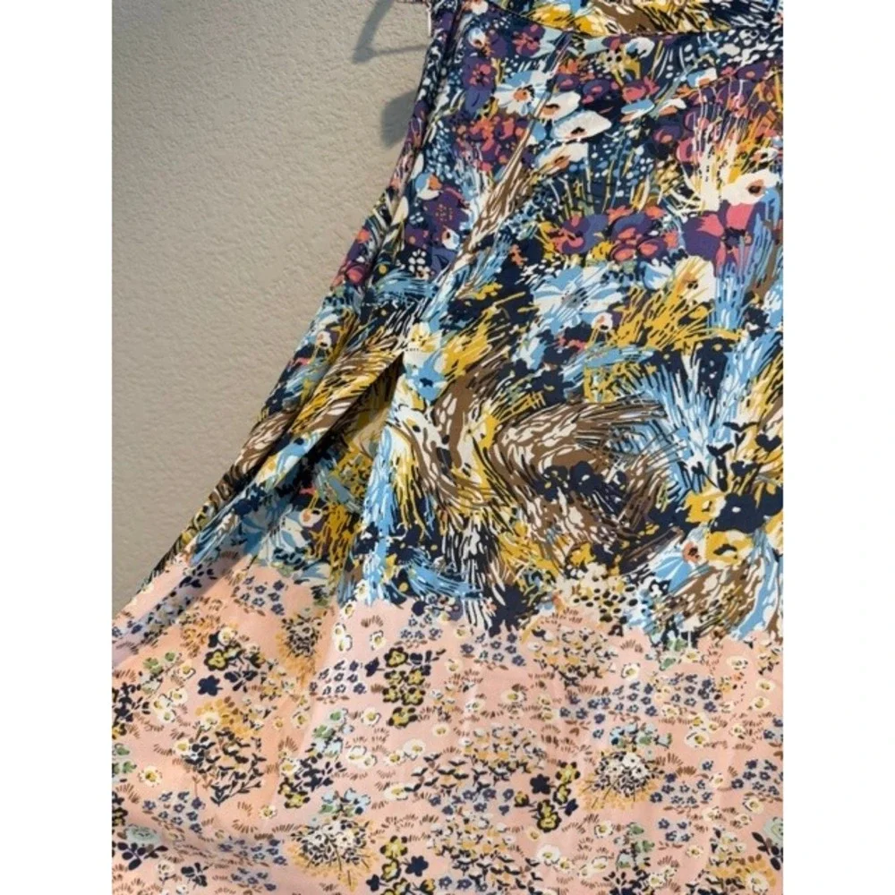 Aratta Silent Journey Floral Maxi Skirt Boho Botanical Print High Waisted Sz M - Picture 4 of 7